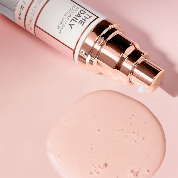 BEAUTYBIO The Daily Vitamin C Serum + Brazilian Rose Quartz Crystal Roller Set - Picture 5 of 7